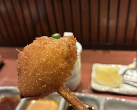 Dinner at Kushi Katsu A-bon (串かつ あーぼん)