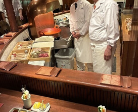 Dinner at Kushi Katsu A-bon (串かつ あーぼん)