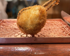 Dinner at Kushi Katsu A-bon (串かつ あーぼん)
