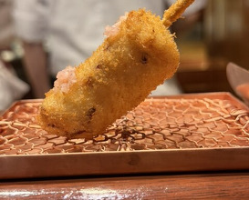 Dinner at Kushi Katsu A-bon (串かつ あーぼん)