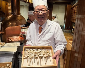 Dinner at Kushi Katsu A-bon (串かつ あーぼん)