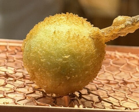 Dinner at Kushi Katsu A-bon (串かつ あーぼん)
