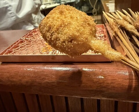 Dinner at Kushi Katsu A-bon (串かつ あーぼん)