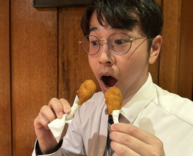 Dinner at Kushi Katsu A-bon (串かつ あーぼん)