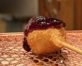 Dinner at Kushi Katsu A-bon (串かつ あーぼん)