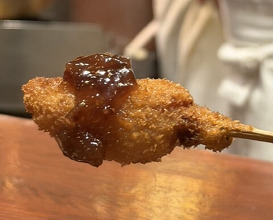 Dinner at Kushi Katsu A-bon (串かつ あーぼん)