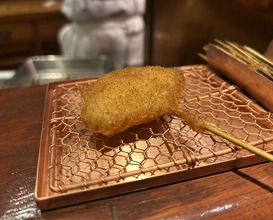 Dinner at Kushi Katsu A-bon (串かつ あーぼん)