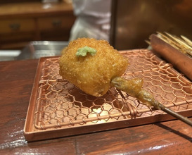 Dinner at Kushi Katsu A-bon (串かつ あーぼん)