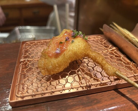 Dinner at Kushi Katsu A-bon (串かつ あーぼん)