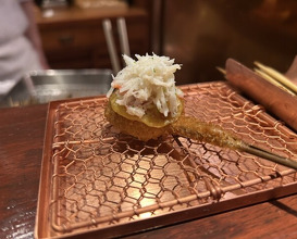 Dinner at Kushi Katsu A-bon (串かつ あーぼん)