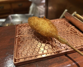 Dinner at Kushi Katsu A-bon (串かつ あーぼん)
