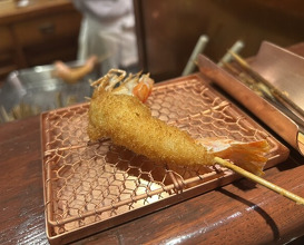 Dinner at Kushi Katsu A-bon (串かつ あーぼん)