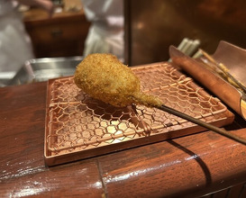 Dinner at Kushi Katsu A-bon (串かつ あーぼん)