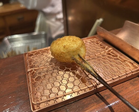 Dinner at Kushi Katsu A-bon (串かつ あーぼん)