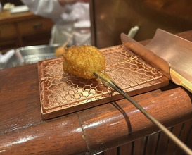 Dinner at Kushi Katsu A-bon (串かつ あーぼん)