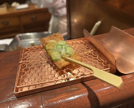 Dinner at Kushi Katsu A-bon (串かつ あーぼん)