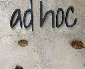 Dinner at ad hoc (ad hoc )