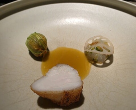 Dinner at agnel d'or (アニエルドール)
