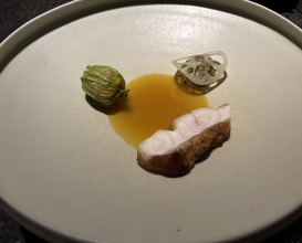 Dinner at agnel d'or (アニエルドール)
