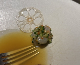 Dinner at agnel d'or (アニエルドール)