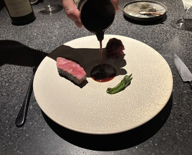 Dinner at agnel d'or (アニエルドール)