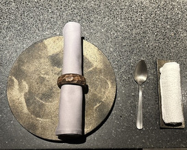 Dinner at agnel d'or (アニエルドール)