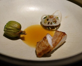 Dinner at agnel d'or (アニエルドール)
