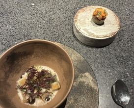 Dinner at agnel d'or (アニエルドール)
