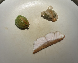Dinner at agnel d'or (アニエルドール)