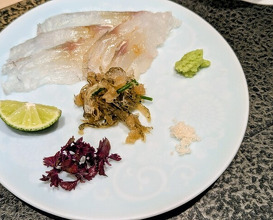 Dinner at Amaki (あま木)
