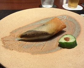 Dinner at Narayamachi Ao (奈良屋町 青)
