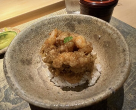 Dinner at Tempura Araki(Sapporo)