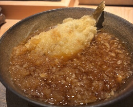 Dinner at Tempura Araki(Sapporo)