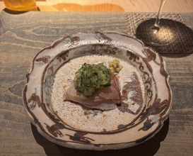 Dinner at Tempura Araki(Sapporo)