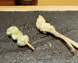 Dinner at Tempura Araki(Sapporo)