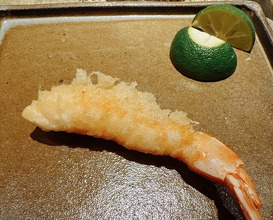 Dinner at Tempura Araki(Sapporo)