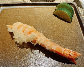 Dinner at Tempura Araki(Sapporo)