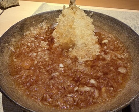 Dinner at Tempura Araki(Sapporo)