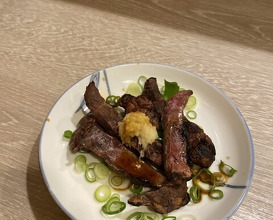 Dinner at Wafu Motsu Ryori Arata (和風もつ料理 あらた)