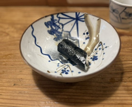 Dinner at Akama Chaya Asago (赤間茶屋 あ三五)