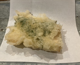 Dinner at Tempura Asanuma (天ぷら浅沼)