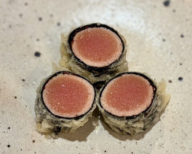 Dinner at Tempura Asanuma (天ぷら浅沼)