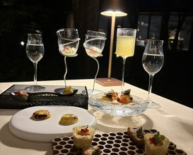 Dinner at Breston Court Yukawatan (ブレストンコート ユカワタン)