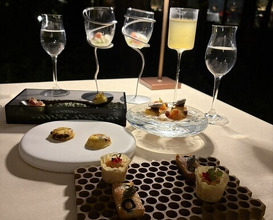 Dinner at Breston Court Yukawatan (ブレストンコート ユカワタン)