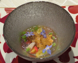 Dinner at Petit Restaurant Bouquet de France (プチレストラン ブーケ・ド・フランス)
