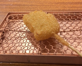 Dinner at kushikatsu daibon (串かつ だいぼん)