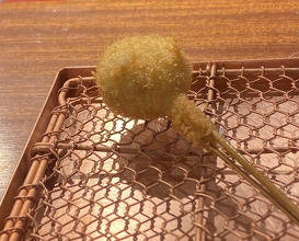 Dinner at kushikatsu daibon (串かつ だいぼん)