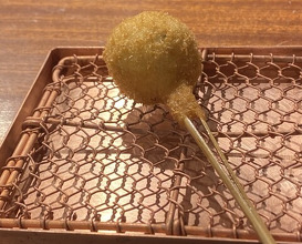 Dinner at kushikatsu daibon (串かつ だいぼん)