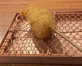 Dinner at kushikatsu daibon (串かつ だいぼん)