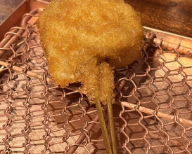 Dinner at kushikatsu daibon (串かつ だいぼん)